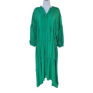 TOV Los Angeles Green Dress Size 44